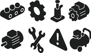 Spare parts for hydraulic pump